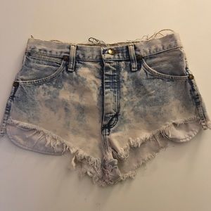 One of a kind wrangler shorts